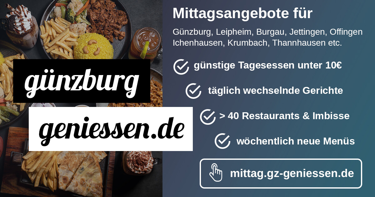 günzburg restaurants mittagessen